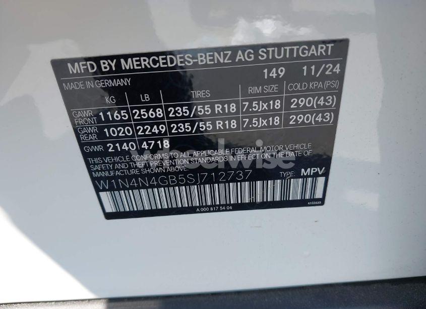 Photo 9 of 2025 Mercedes-benz Gla 250 4MATIC (VIN W1N4N4GB5SJ712737)