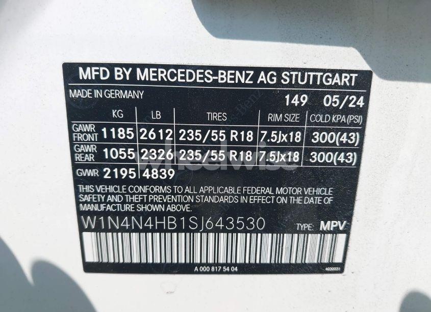 Photo 9 of 2025 Mercedes-benz Gla 250 4MATIC (VIN W1N4N4HB1SJ643530)