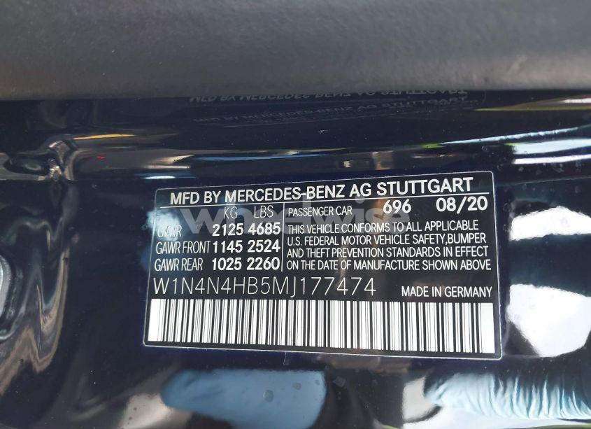 Photo 9 of 2021 Mercedes-benz Gla 250 4MATIC (VIN W1N4N4HB5MJ177474)