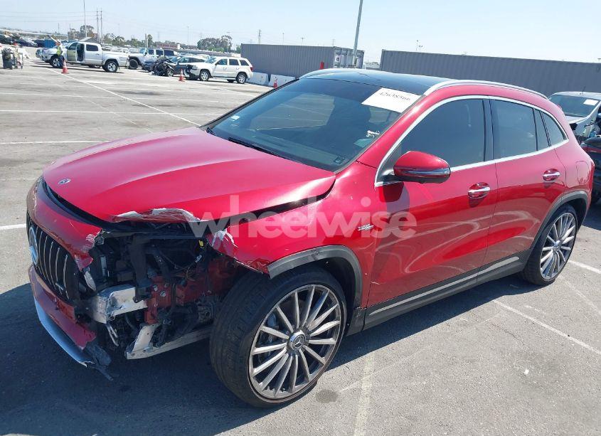 Photo 2 of 2022 Mercedes-benz Amg GLA 45 4MATIC (VIN W1N4N5DB8NJ324559)