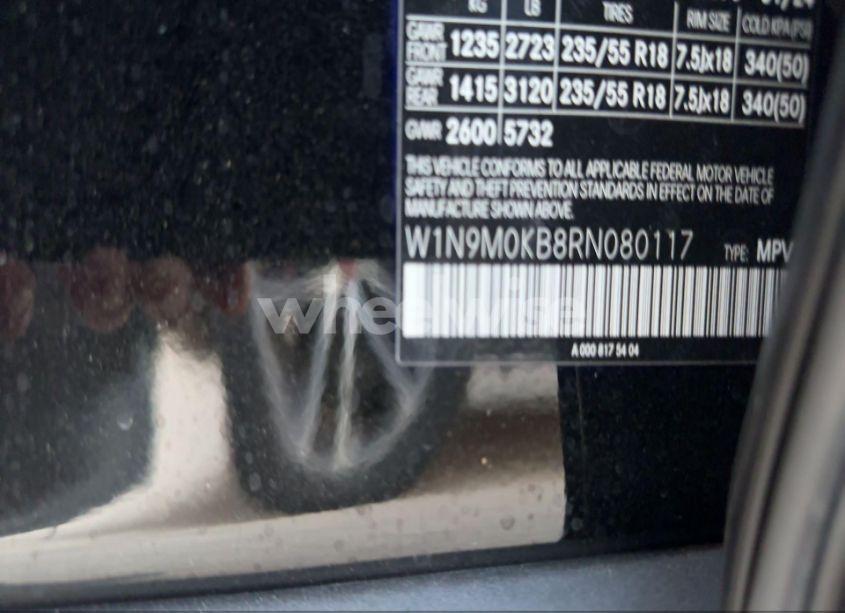 Photo 9 of 2024 Mercedes-benz Eqb 300 SUV 4MATIC (VIN W1N9M0KB8RN080117)