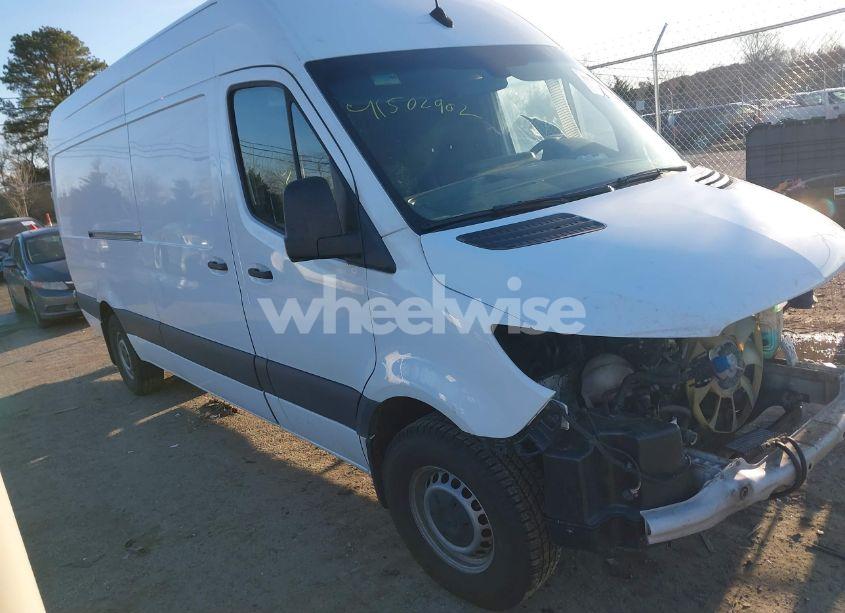 2020 Mercedes-benz Sprinter 2500 HIGH ROOF V6 (VIN W1W4ECHY6LT036958) main photo