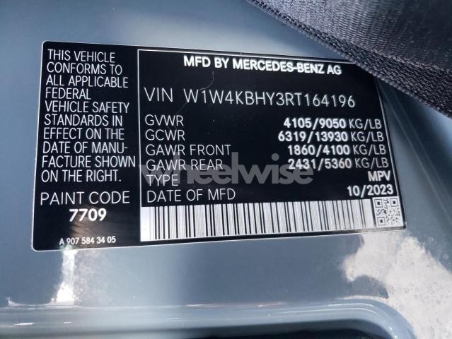 Photo 4 of 2024 MERCEDES-BENZ SPRINTER 2500 (VIN W1W4KBHY3RT164196)