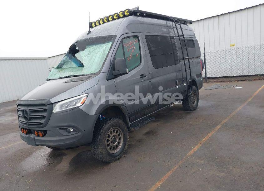 Photo 2 of 2023 Mercedes-benz Sprinter 2500 STANDARD ROOF 4-CYL DIESEL HO (VIN W1W4NBVY5PT121889)