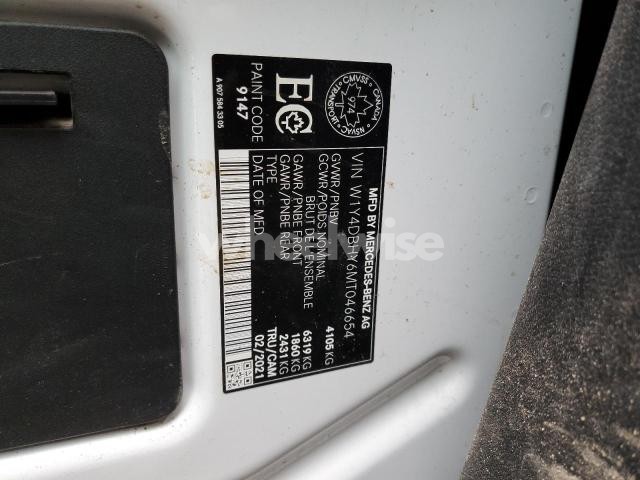 Photo 7 of 2021 MERCEDES-BENZ SPRINTER 2500 (VIN W1Y4DBHY6MT046654)