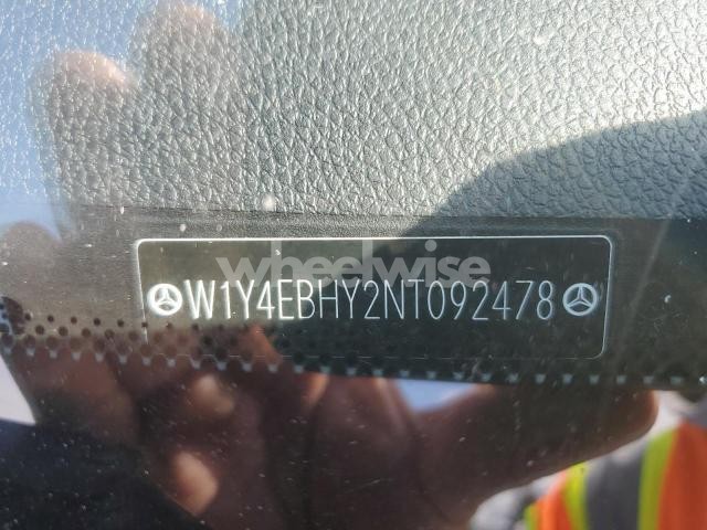 2022 MERCEDES-BENZ SPRINTER 2500 (VIN W1Y4EBHY2NT092478) main photo