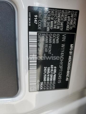 Photo 3 of 2023 MERCEDES-BENZ SPRINTER 2500 (VIN W1Y4NDHY3PT124515)