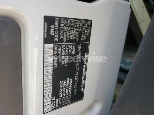 Photo 5 of 2024 MERCEDES-BENZ ESPRINTER 2500 (VIN W1Y4VCHY3RT182265)