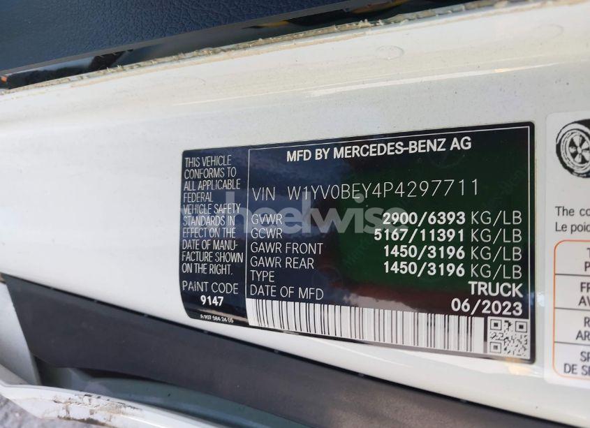 Photo 9 of 2023 Mercedes-benz Metris (VIN W1YV0BEY4P4297711)