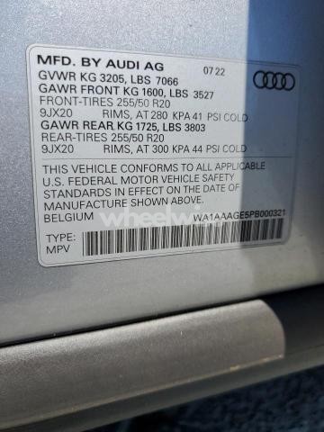 Photo 12 of 2023 AUDI E-TRON PREMIUM (VIN WA1AAAGE5PB000321)