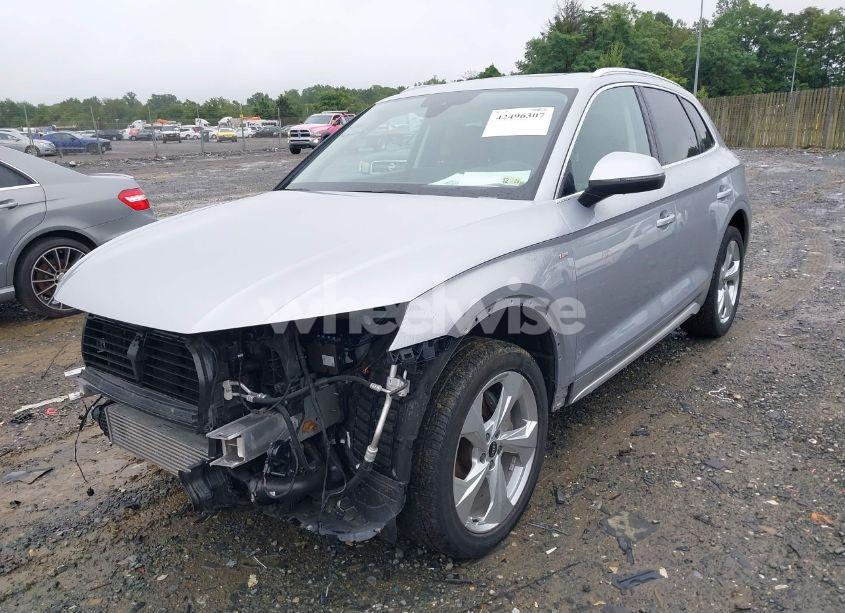 Photo 2 of 2022 Audi Q5 PREMIUM PLUS 45 TFSI S LINE QUATTRO S TRONIC (VIN WA1EAAFY7N2002131)
