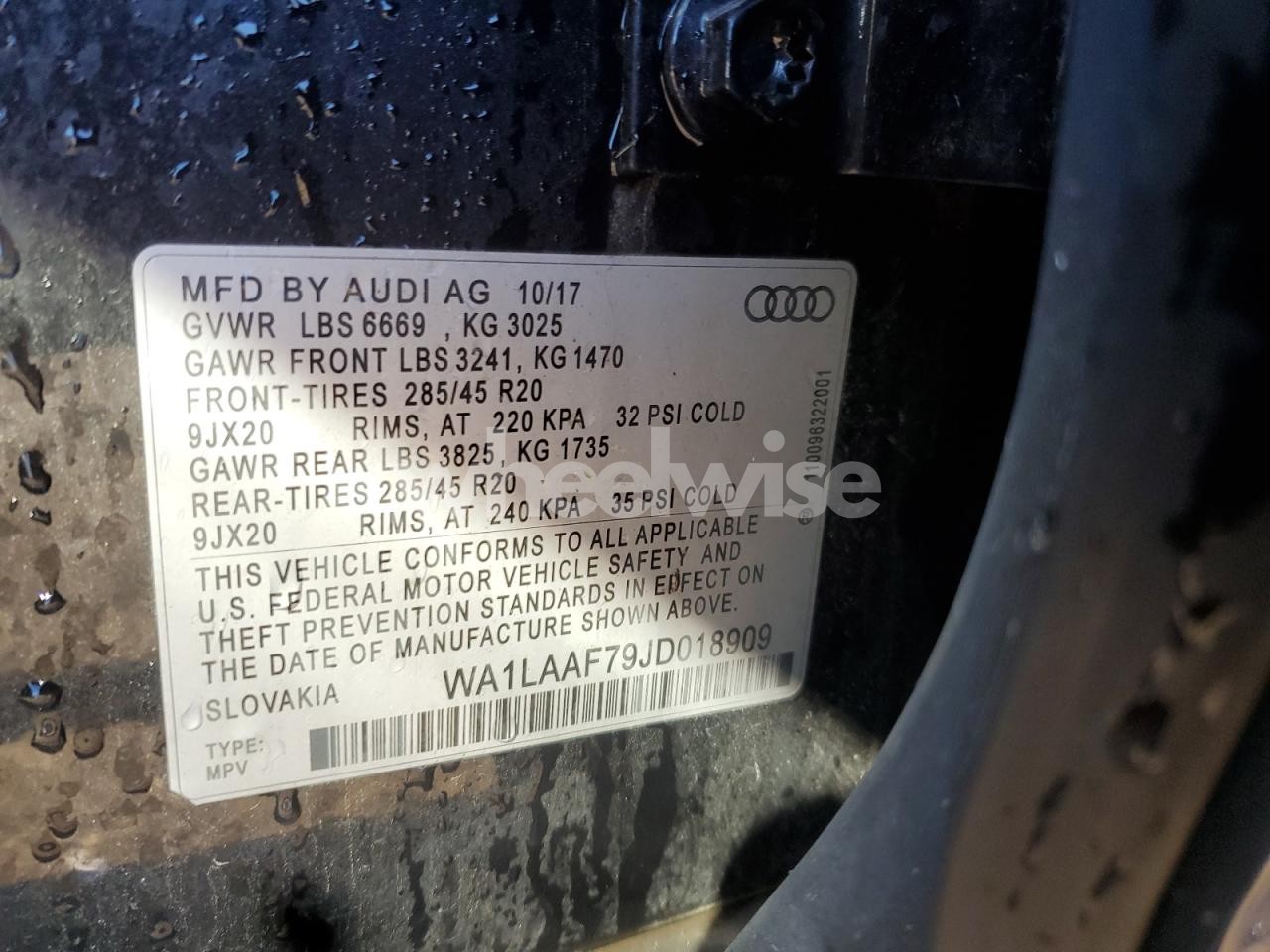 Photo 14 of 2018 AUDI Q7 PREMIUM PLUS (VIN WA1LAAF79JD018909)