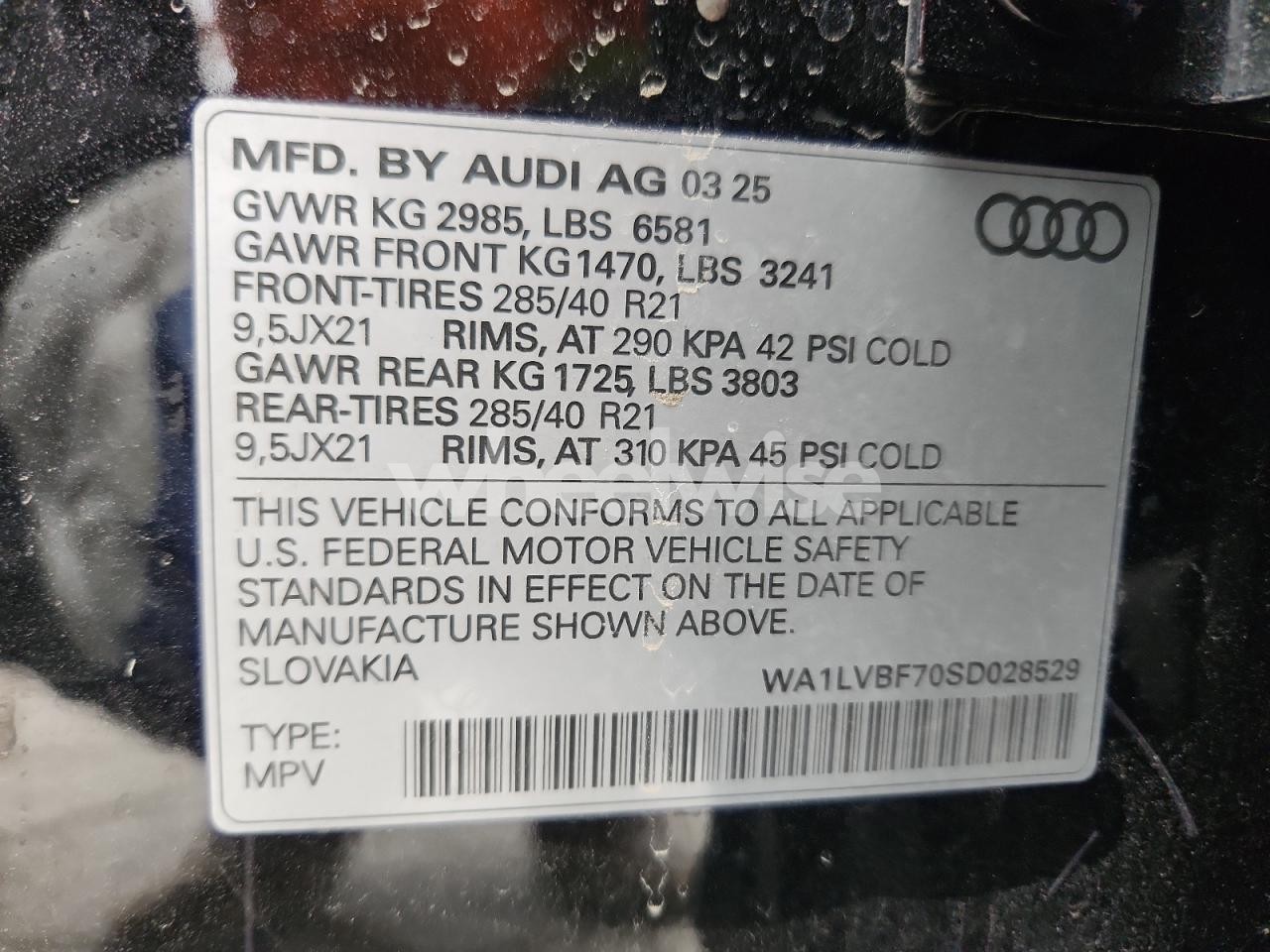 Photo 13 of 2025 AUDI Q7 PREMIUM PLUS N/A (VIN WA1LVBF70SD028529)