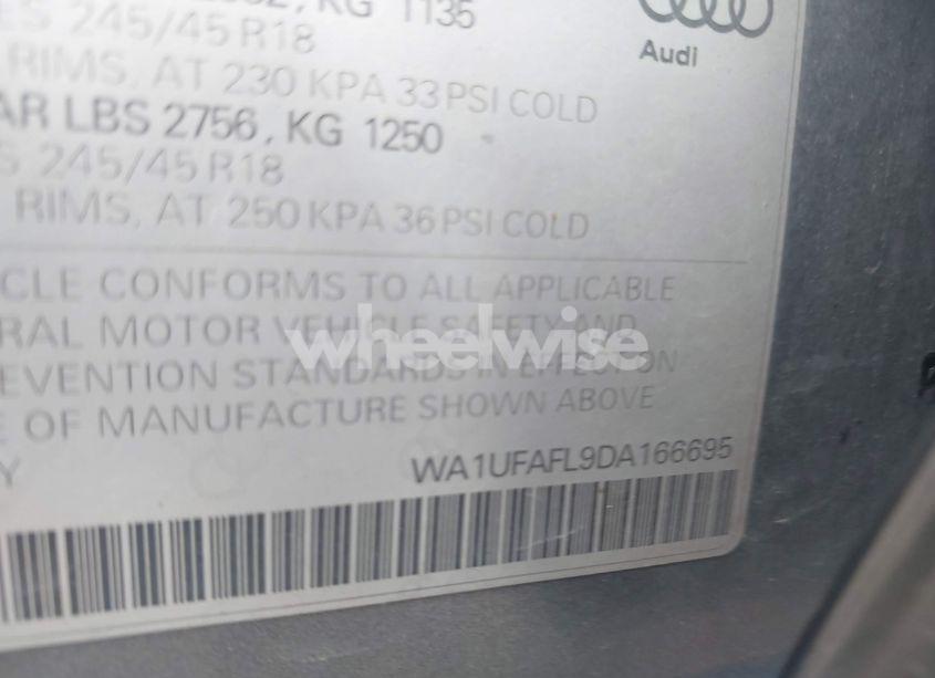 Photo 9 of 2013 Audi Allroad 2.0T PREMIUM PLUS (VIN WA1UFAFL9DA166695)