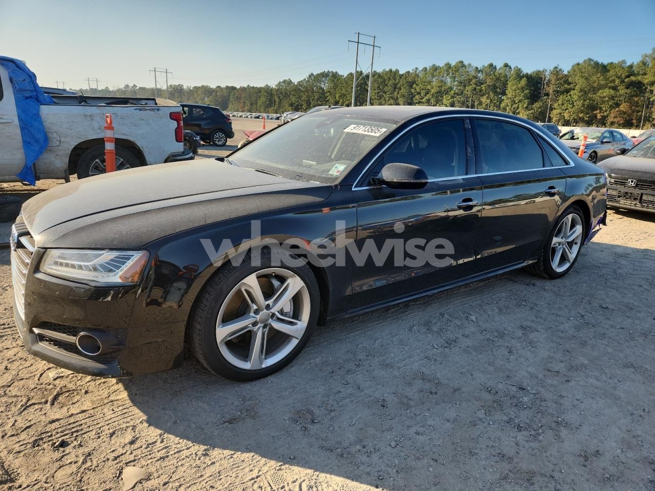 2018 AUDI A8 L QUATTRO (VIN WAU44AFDXJN000627) main photo