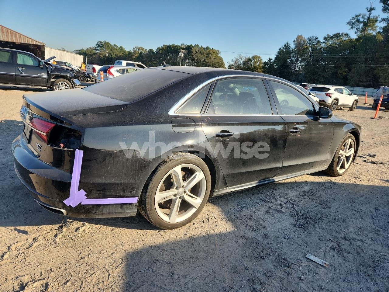 Photo 3 of 2018 AUDI A8 L QUATTRO (VIN WAU44AFDXJN000627)