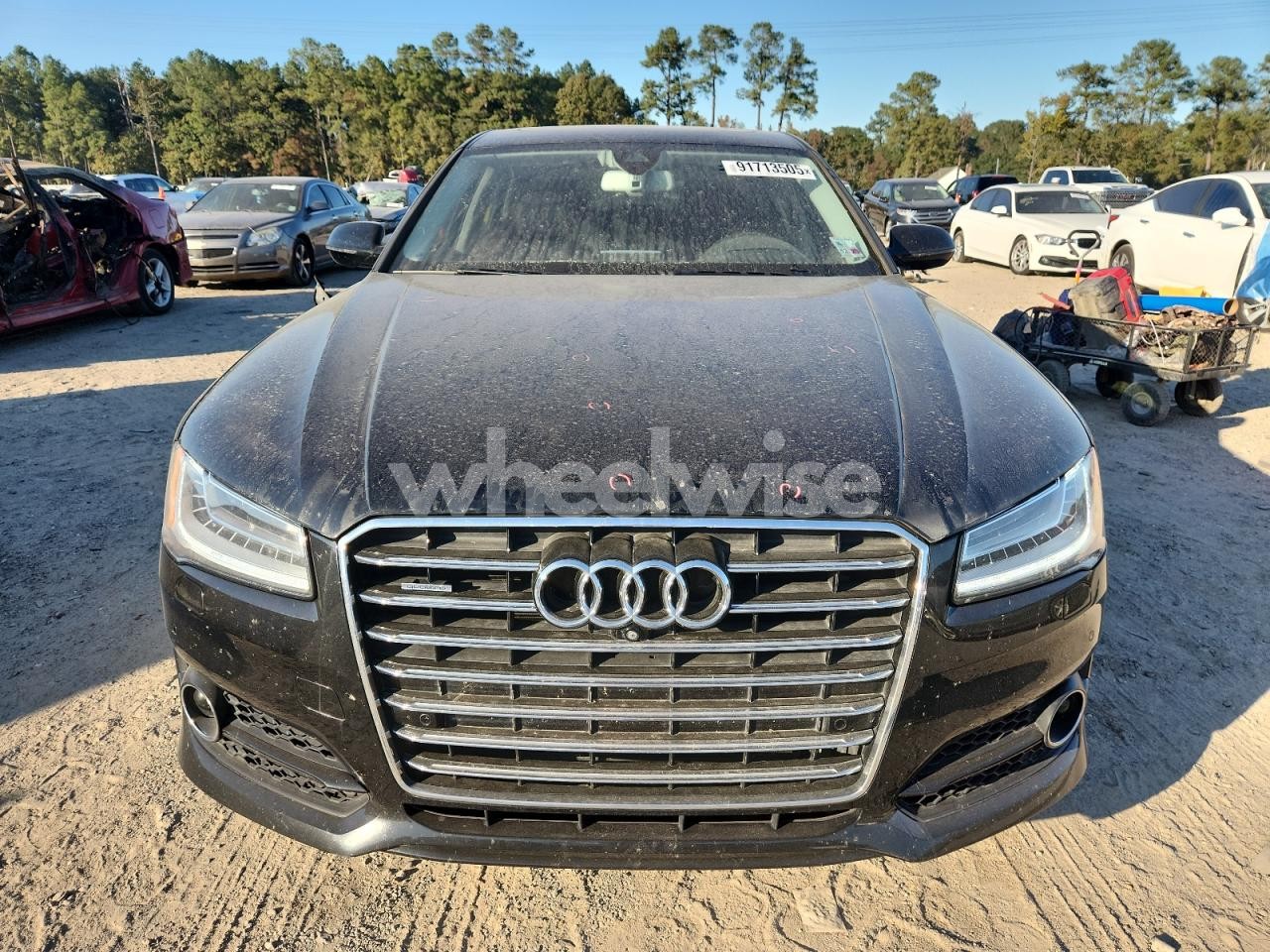 Photo 5 of 2018 AUDI A8 L QUATTRO (VIN WAU44AFDXJN000627)