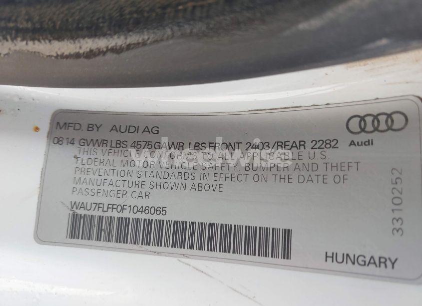 Photo 9 of 2015 Audi A3 2.0T PREMIUM (VIN WAU7FLFF0F1046065)