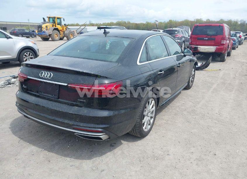 Photo 4 of 2023 Audi A4 PREMIUM 40 TFSI QUATTRO S TRONIC (VIN WAUABAF47PA033156)