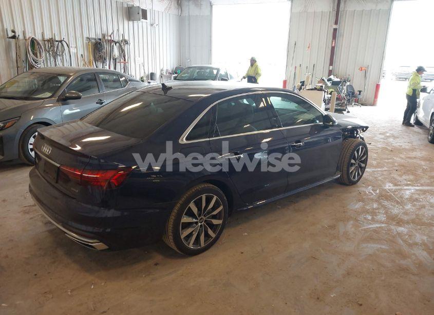 Photo 4 of 2023 Audi A4 PREMIUM 40 TFSI QUATTRO S TRONIC (VIN WAUABAF49PN011975)