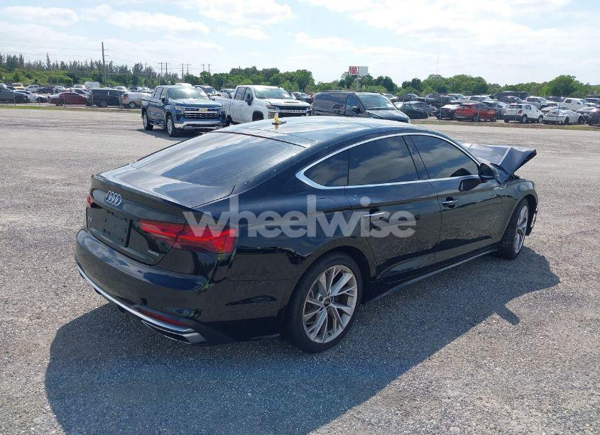 Photo 4 of 2021 Audi A5 SPORTBACK PREMIUM 40 TFSI QUATTRO S TRONIC (VIN WAUABCF53MA036944)