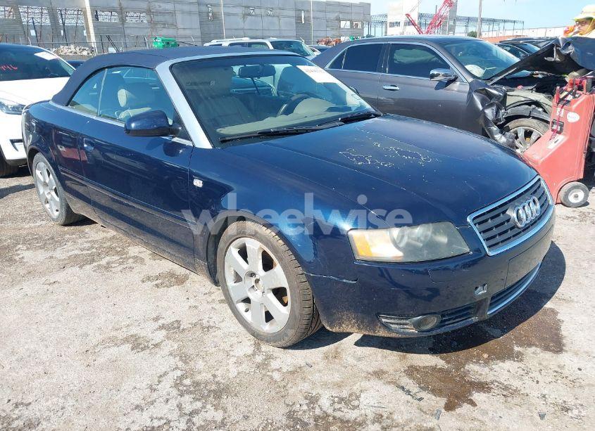 2003 Audi A4 1.8T (VIN WAUAC48H03K021806) main photo