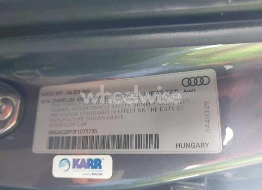 Photo 9 of 2015 Audi A3 1.8T PREMIUM (VIN WAUACGFF3F1073735)