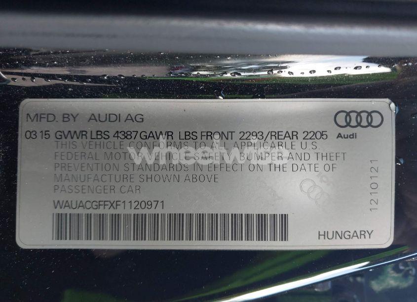 Photo 9 of 2015 Audi A3 1.8T PREMIUM (VIN WAUACGFFXF1120971)