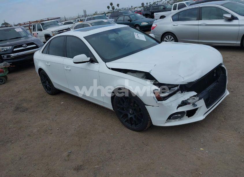 2013 Audi A4 2.0T PREMIUM (VIN WAUAFAFL9DA062973) main photo