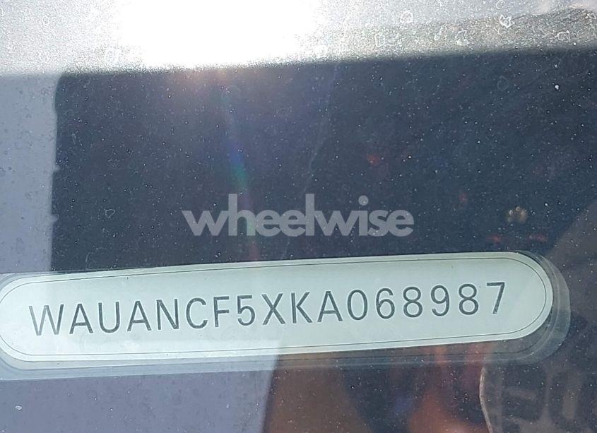 Photo 18 of 2019 Audi A5 45 PREMIUM (VIN WAUANCF5XKA068987)