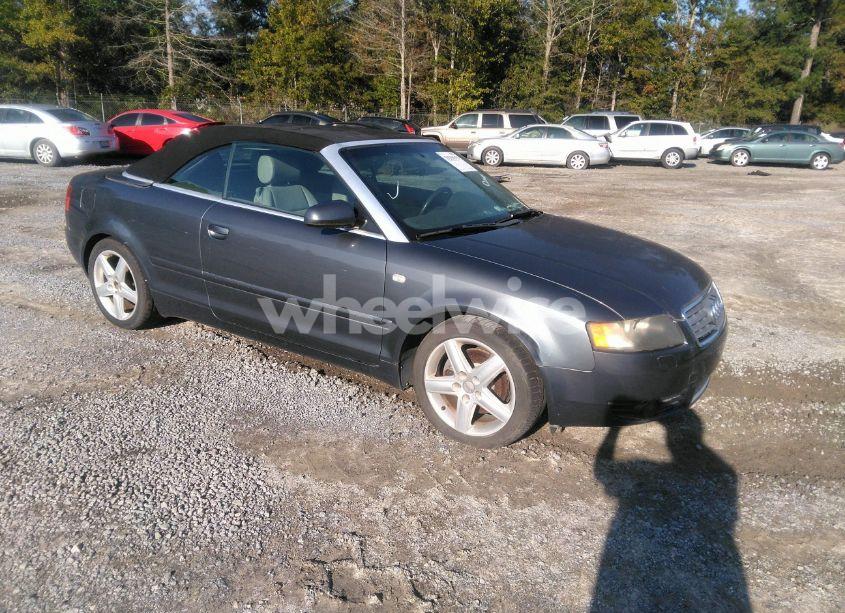 2003 Audi A4 3.0 (VIN WAUAT48H03K016427) main photo