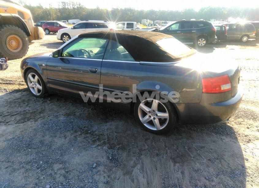 Photo 3 of 2003 Audi A4 3.0 (VIN WAUAT48H03K016427)