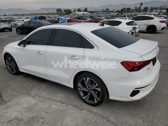 Photo 2 of 2022 AUDI A3 PREMIUM (VIN WAUAUDGY1NA086834)