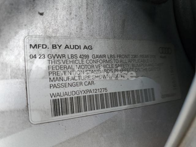 Photo 10 of 2023 AUDI A3 PREMIUM (VIN WAUAUDGYXPA121275)