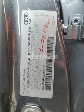 Photo 9 of 2018 AUDI A3 PREMIUM (VIN WAUB8GFFXJ1042996)