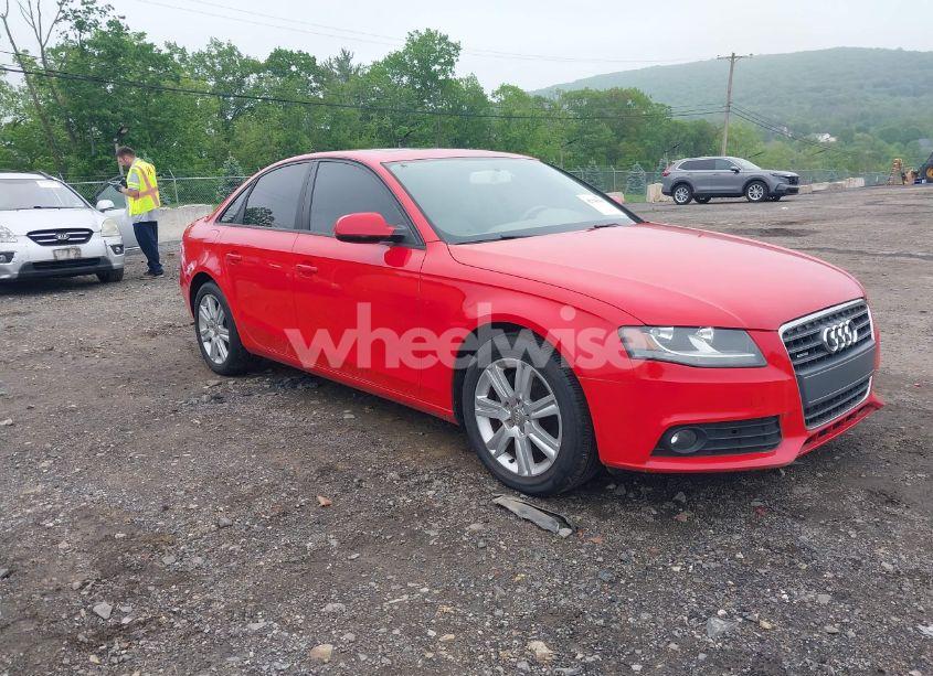 2011 Audi A4 2.0T PREMIUM (VIN WAUBFAFL8BN047763) main photo