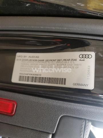 Photo 9 of 2019 AUDI S4 PRESTIGE N/A (VIN WAUC4AF49KA066610)