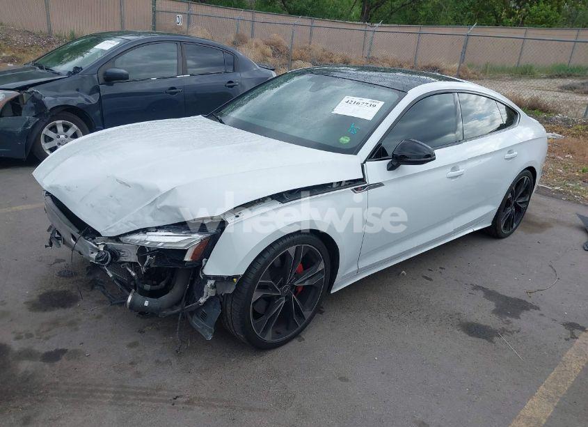Photo 2 of 2021 Audi S5 SPORTBACK PREMIUM PLUS TFSI QUATTRO TIPTRONIC (VIN WAUC4CF50MA023197)