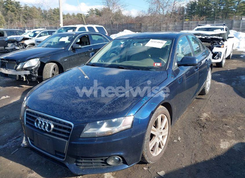 Photo 2 of 2011 Audi A4 2.0T PREMIUM (VIN WAUDFAFL3BN001492)