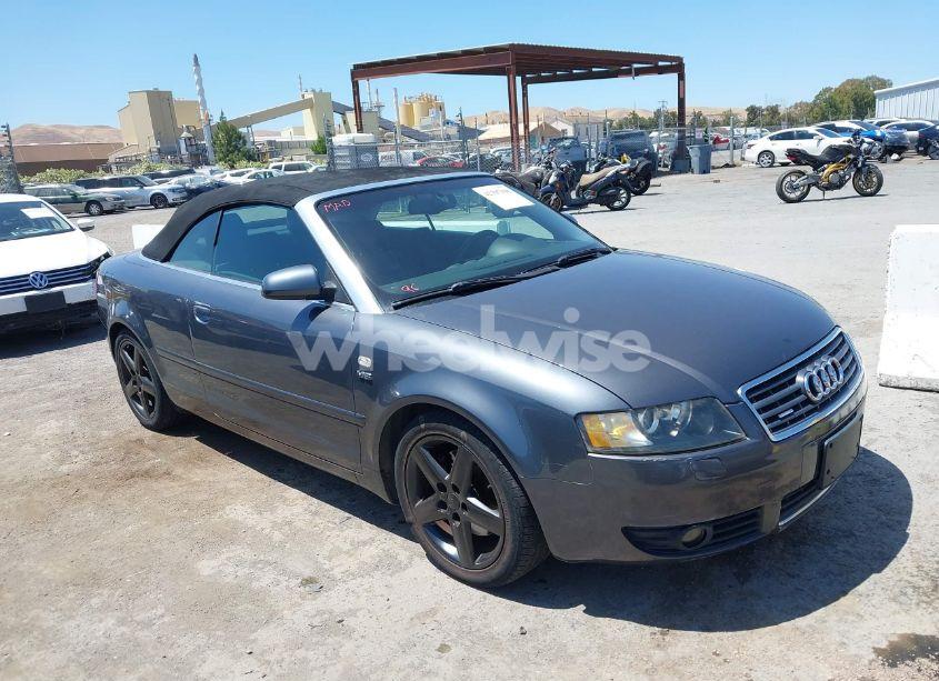 2004 Audi A4 3.0 (VIN WAUDT48H14K012269) main photo