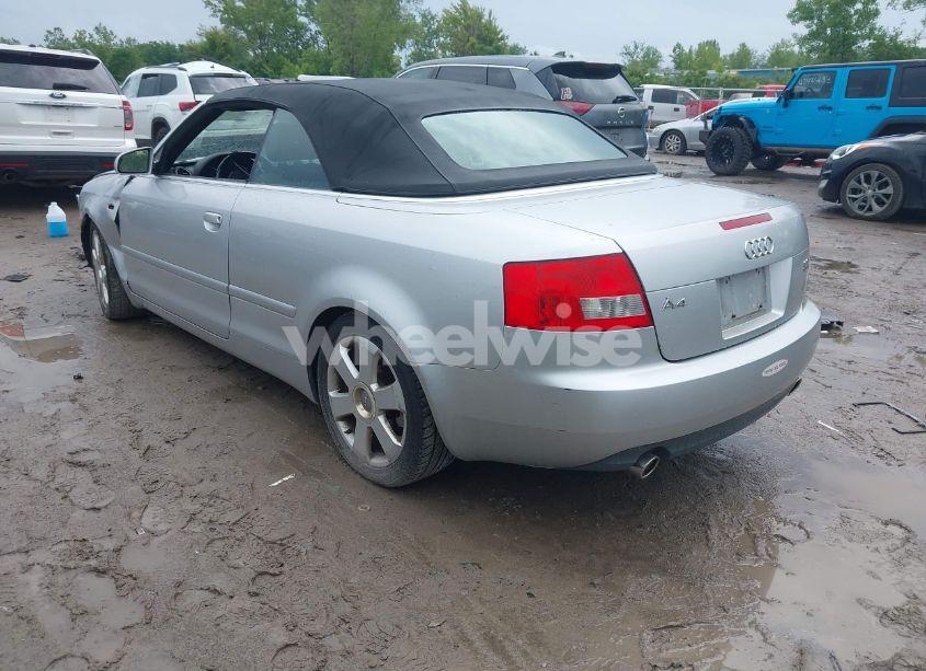 Photo 3 of 2006 Audi A4 3.0 (VIN WAUDT48H36K006010)