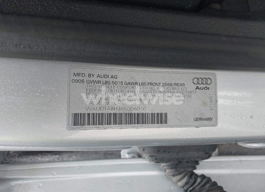 Photo 9 of 2006 Audi A4 3.0 (VIN WAUDT48H36K006010)
