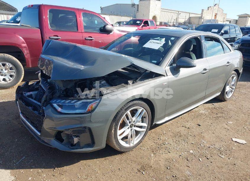 Photo 2 of 2023 Audi A4 PREMIUM PLUS 45 TFSI S LINE QUATTRO S TRONIC (VIN WAUEAAF41PN003020)