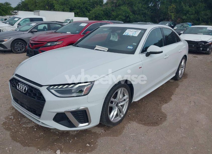 Photo 2 of 2023 Audi A4 PREMIUM PLUS 45 TFSI S LINE QUATTRO S TRONIC (VIN WAUEAAF41PN010324)