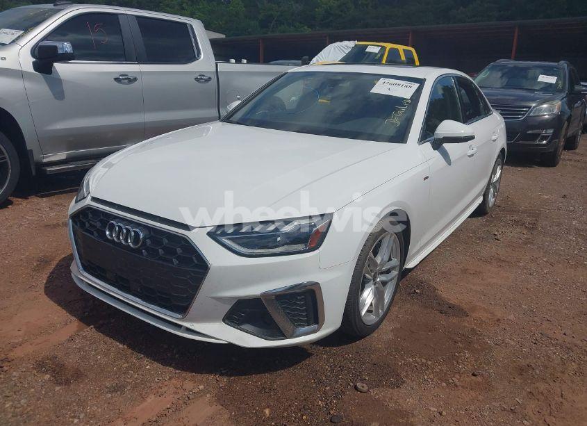 Photo 2 of 2023 Audi A4 PREMIUM PLUS 45 TFSI S LINE QUATTRO S TRONIC (VIN WAUEAAF49PN015836)