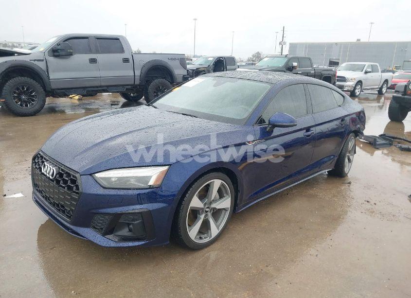 Photo 2 of 2021 Audi A5 SPORTBACK PRESTIGE 45 TFSI QUATTRO S TRONIC (VIN WAUEACF50MA003498)