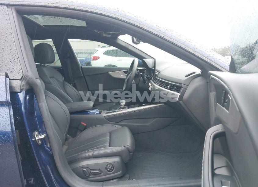 Photo 5 of 2021 Audi A5 SPORTBACK PRESTIGE 45 TFSI QUATTRO S TRONIC (VIN WAUEACF50MA003498)