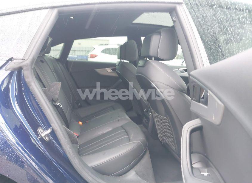 Photo 8 of 2021 Audi A5 SPORTBACK PRESTIGE 45 TFSI QUATTRO S TRONIC (VIN WAUEACF50MA003498)