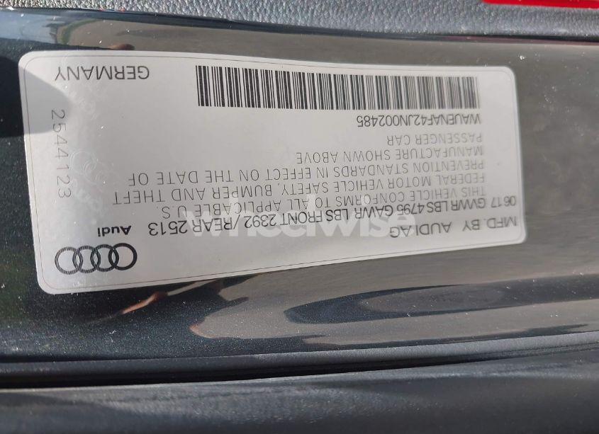 Photo 9 of 2018 Audi A4 2.0T PREMIUM/2.0T TECH PREMIUM (VIN WAUENAF42JN002485)