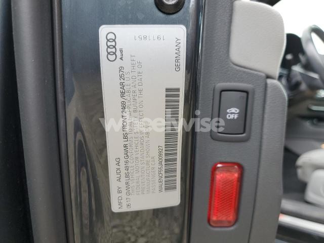 Photo 7 of 2018 AUDI A5 PREMIUM PLUS S-LINE N/A (VIN WAUENCF55JA009927)